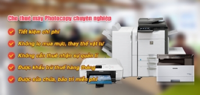 Địa chỉ Cho thuê máy photo tại Hà Đông - Máy photo màu đa năng uy tín